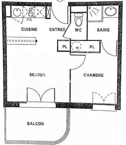 Appartement Dax 2 pièces 30 m²