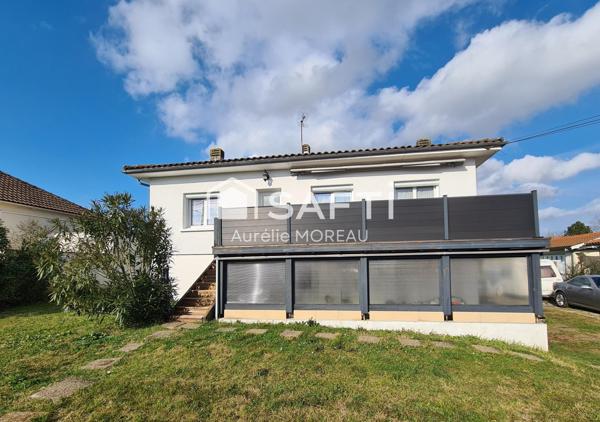 Maison 4ch belle terrasse extérieure grand jardin