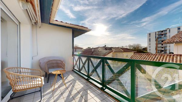 Appartement F2 à vendre  2 pièces - 44,08 m2 ANGLET - 64