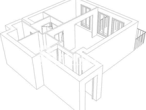 Location Appartement 2 pièces 34.34 m² - 1 ROND POINT DE L'AUBE Cergy Le Haut 95800