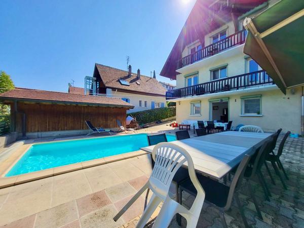 Maison à vendre 4 APPARTEMENTS - PISCINE - VUE LAC - EVIAN LES BAINS (74)
