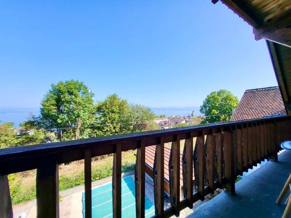 Maison à vendre 4 APPARTEMENTS - PISCINE - VUE LAC - EVIAN LES BAINS (74)