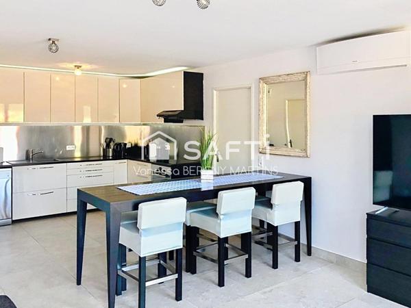 Appartement 4 pièces à Grimaud, à deux pas du village