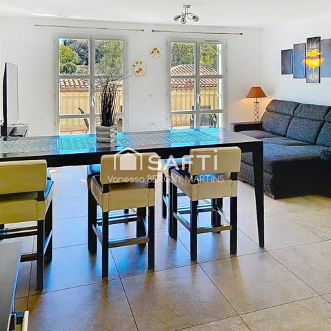 Appartement 4 pièces à Grimaud, à deux pas du village