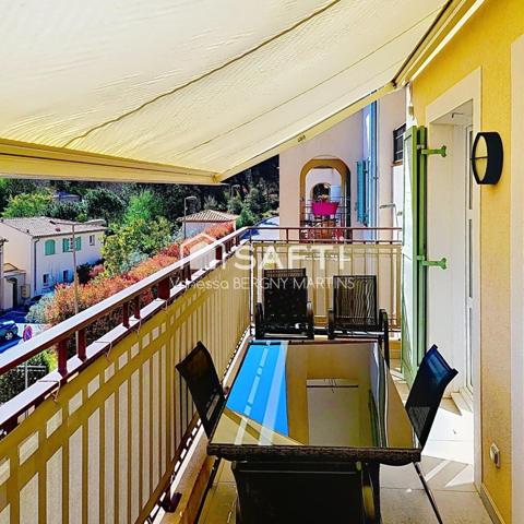 Appartement 4 pièces à Grimaud, à deux pas du village