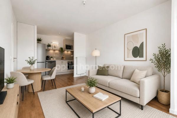 ESSEY LES NANCY (54) - APPARTEMENT 2 PIECES - DERNIER ÉTAGE AVEC ASCENSEUR - CAVE - PARKING - CALME ABSOLU