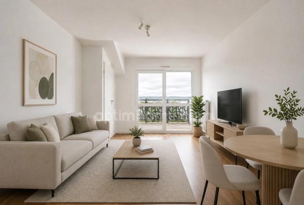 ESSEY LES NANCY (54) - APPARTEMENT 2 PIECES - DERNIER ÉTAGE AVEC ASCENSEUR - CAVE - PARKING - CALME ABSOLU