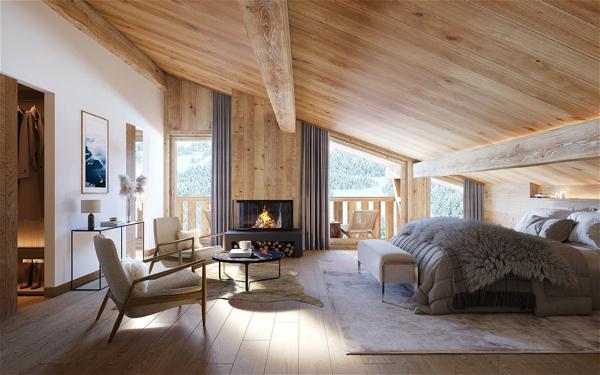 Vente Chalet de luxe Megève 7 Pièces 392 m²