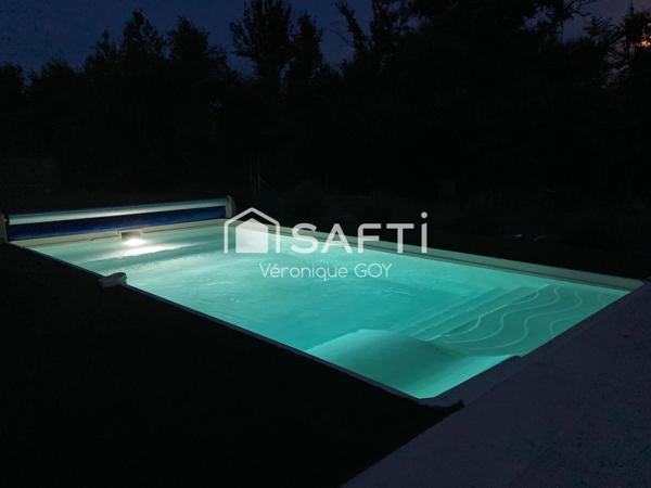 Maison ancienne entièrement rénovée piscine