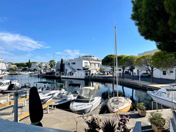 Marina P3 avec terrasse exceptionnelle et poste d’amarrage
