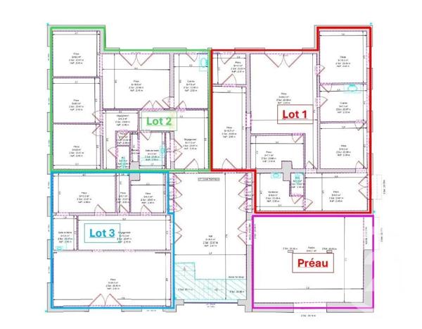 Immeuble à vendre  492,70 m 2   HAUBOURDIN  - 59