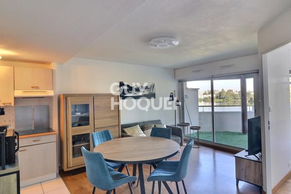 Appartement T2 lumineux, vue dégagée sur l’étang