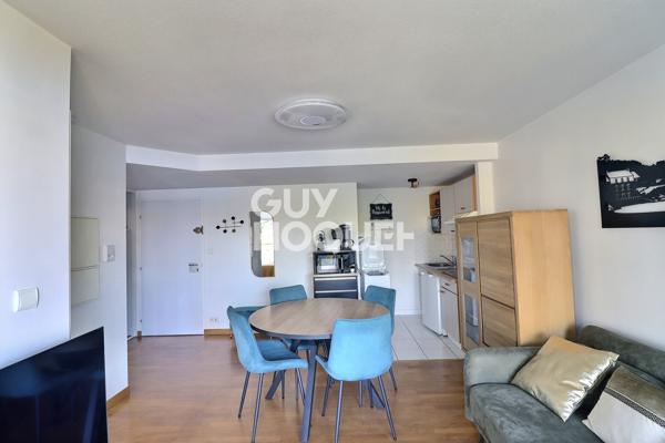 Appartement T2 lumineux, vue dégagée sur l’étang