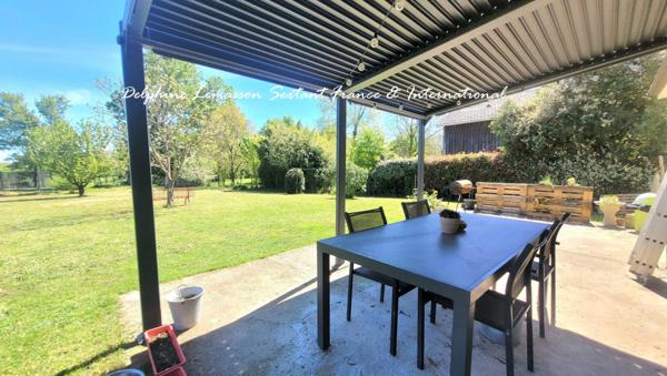 3 chambres avec jardin cloturé, potager près des commerces du village