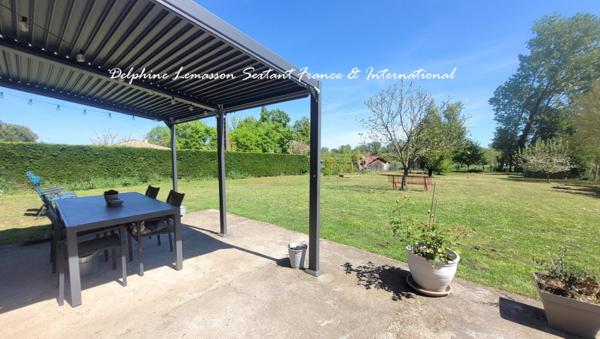 3 chambres avec jardin cloturé, potager près des commerces du village