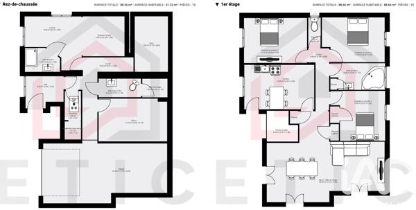 Maison à vendre 6 pièces 150 m² Francheville