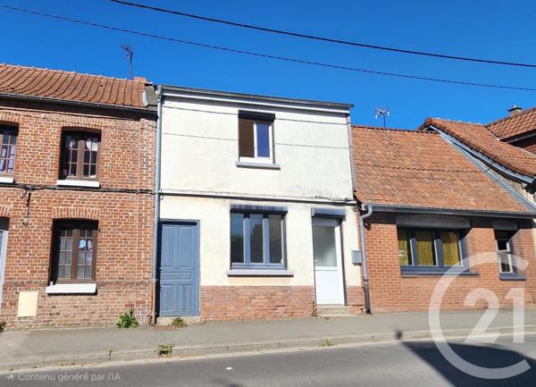 Maison à vendre  3 pièces - 71 m 2   NOEUX LES AUXI  - 62