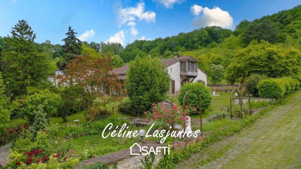 Charmante maison en pierre dans un environnement calme