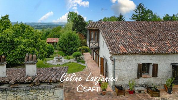 Charmante maison en pierre dans un environnement calme