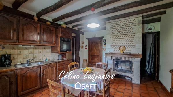 Charmante maison en pierre dans un environnement calme