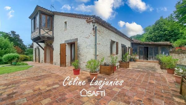 Charmante maison en pierre dans un environnement calme