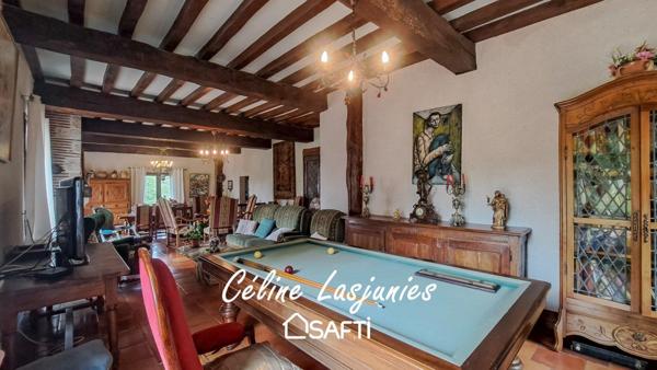 Charmante maison en pierre dans un environnement calme