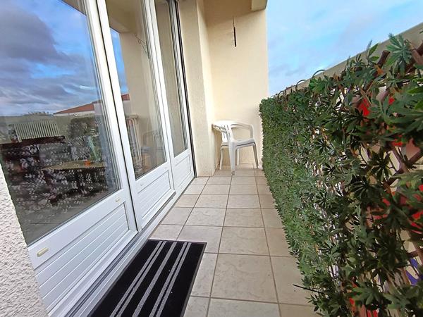 F2 de 63m² avec garage, balcon et cave