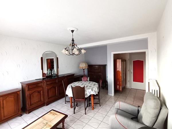 F2 de 63m² avec garage, balcon et cave