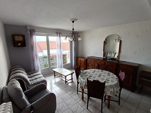 F2 de 63m² avec garage, balcon et cave