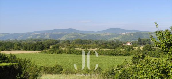Maison avec vue sur les vignes et le Pilat