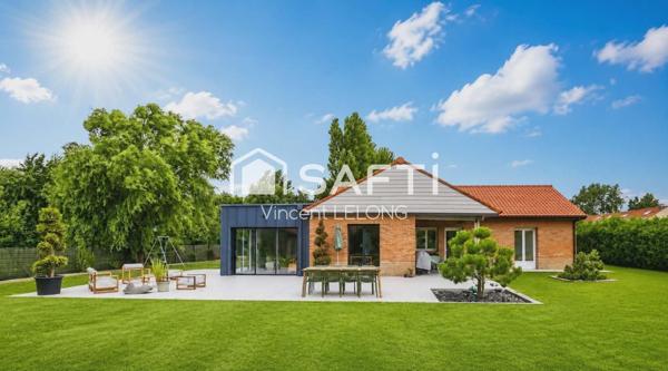 Splendide pavillon plain-pied de 182m2 au bord de la mer!