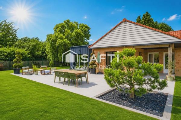 Splendide pavillon plain-pied de 182m2 au bord de la mer!