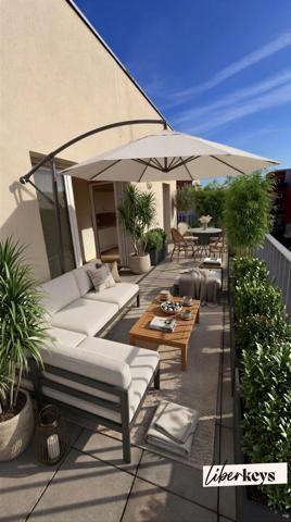 Appartement 2 pièces de 50M2 avec terrasse au 3 étage