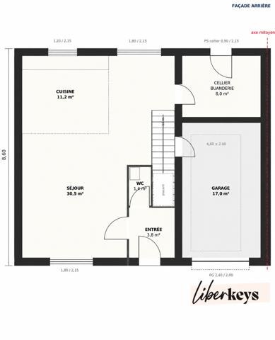 SONCHAMP - Proche Rambouillet / Terrain à bâtir 1069 m 2 avec projet  maison 4 chambres