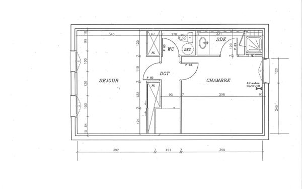 Appartement à vendre    2 pièces • 45,05 m2 Vanves