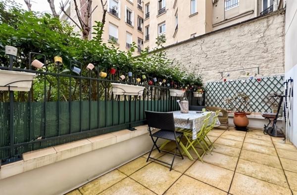 Appartement à vendre 3 pièces avec terrasse PARIS 18EME ARRONDISSEMENT (75)