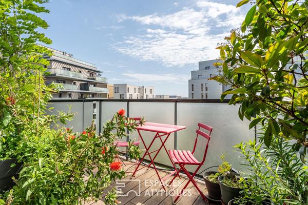 Dernier étage avec terrasse et vue sur Fourvière