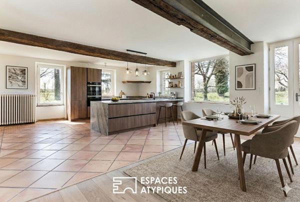 Propriété de charme avec piscine