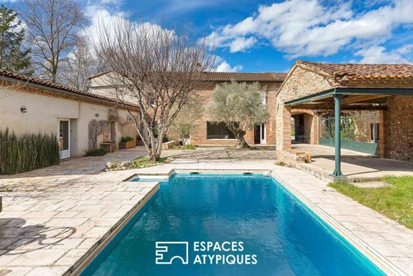 Propriété de charme avec piscine