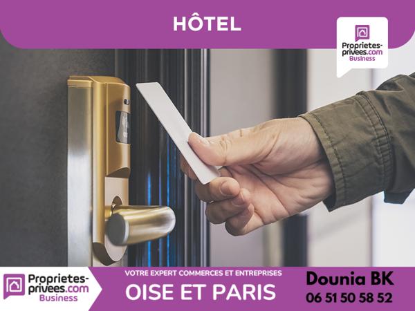 SECTEUR CHANTILLY - HOTEL RESTAURANT 18 CHAMBRES, RESTAURANT 100 COUVERTS, TERRASSE