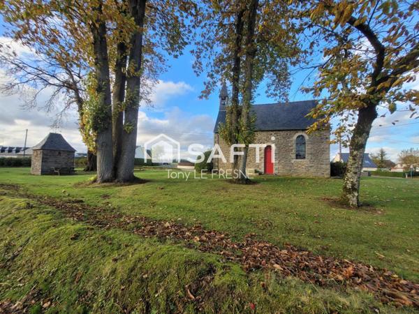 TERRAIN VIABILISE DE 1541M² DANS UN COIN PAISIBLE A 5 MINUTES DU CENTRE DE LOUDEAC