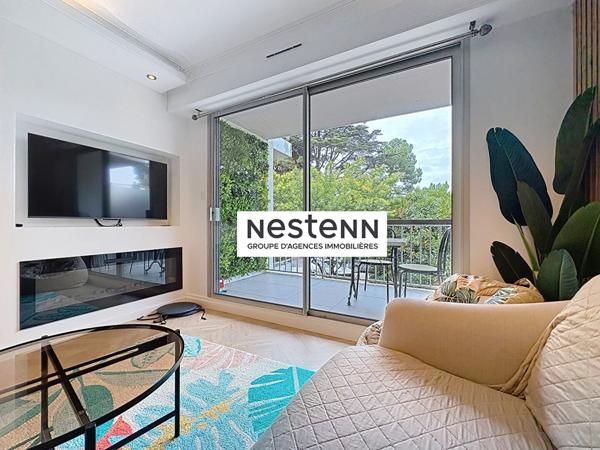 Appartement 2 chambres LA BAULE au 1er étage - Cave, garage et place de parking - La mer à pied