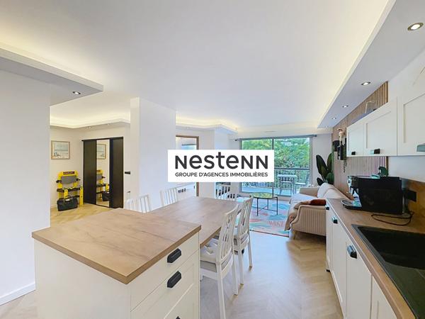 Appartement 2 chambres LA BAULE au 1er étage - Cave, garage et place de parking - La mer à pied