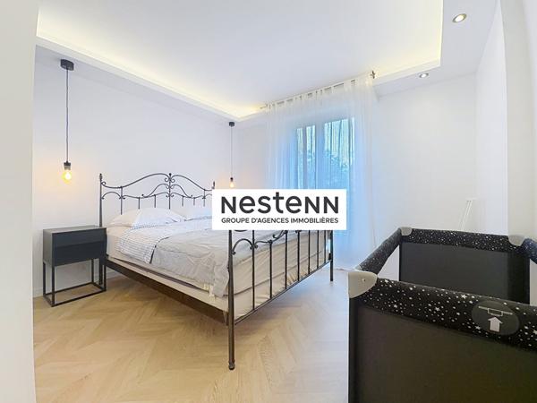 Appartement 2 chambres LA BAULE au 1er étage - Cave, garage et place de parking - La mer à pied