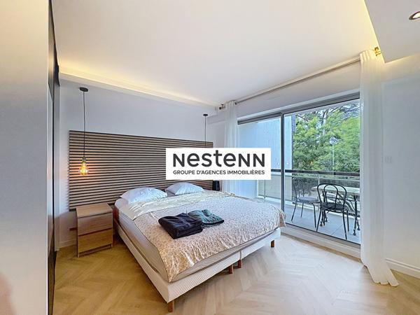 Appartement 2 chambres LA BAULE au 1er étage - Cave, garage et place de parking - La mer à pied