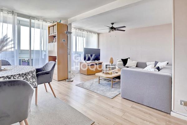 A vendre : Appartement T4 lumineux de 79 m² Quartier Léon Blum, Villeurbanne