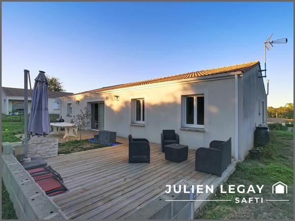 PAVILLON PLAIN PIED 3 CHAMBRES EN CAMPAGNE