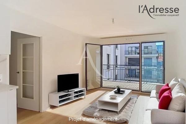 Appartement FRANCO SUISSE Suresnes (quartier Belvédère) 3 pièce(s) 61 m2 avec terrasse 8m² et parking boxé
