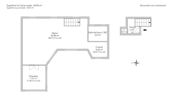 Appartement Paris 18 e - LAMARCK CAULAINCOURT