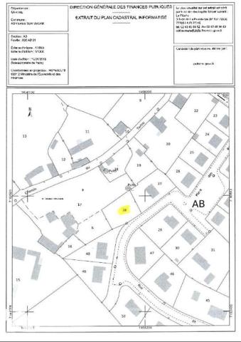 Vente Terrain à bâtir à Asnières-sur-Vègre